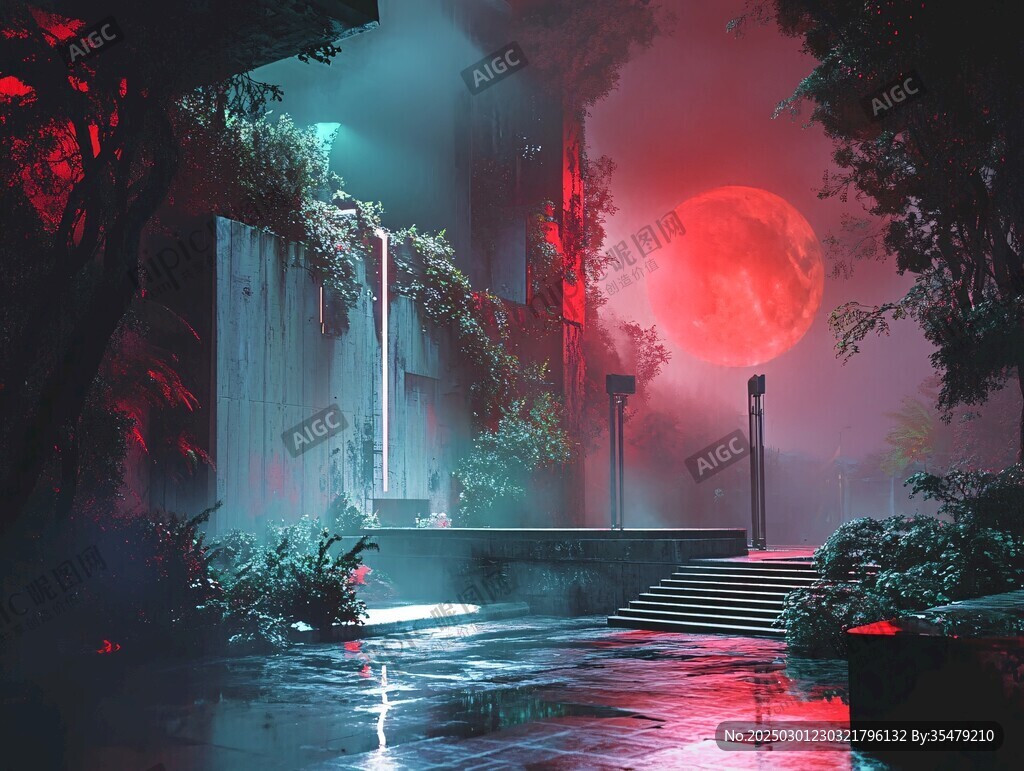 紅月下的迷失花園