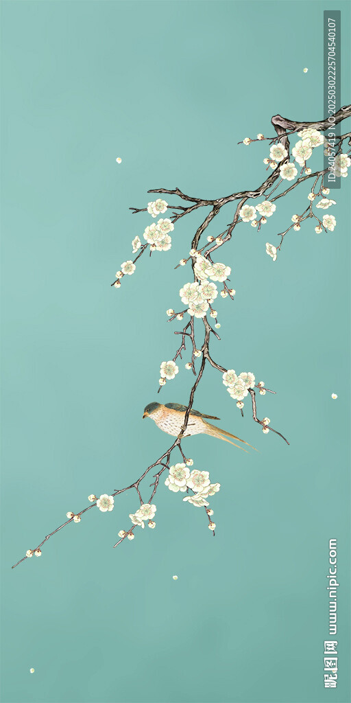 花鳥梅花