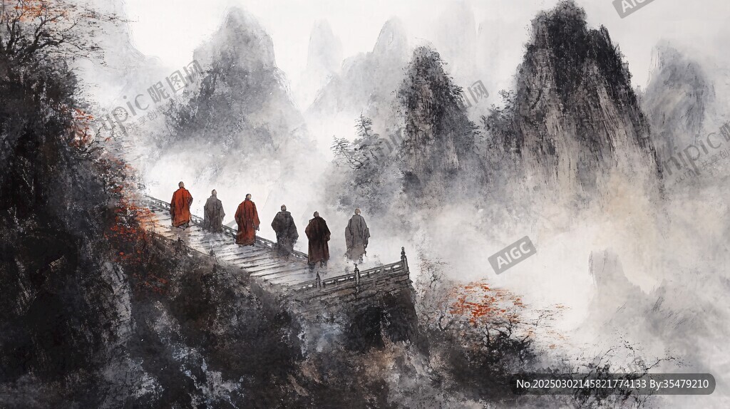 山水畫中的禪意人生