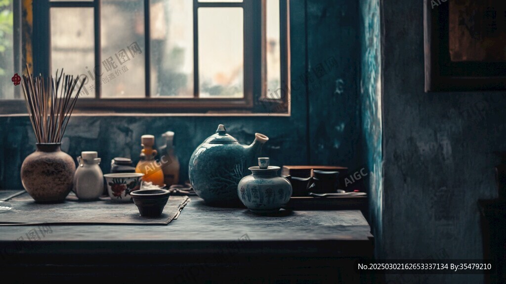 窗邊的陶瓷世界