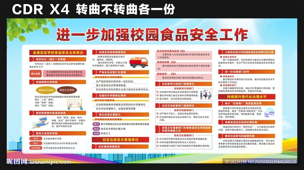 加強(qiáng)校園食品安全工作