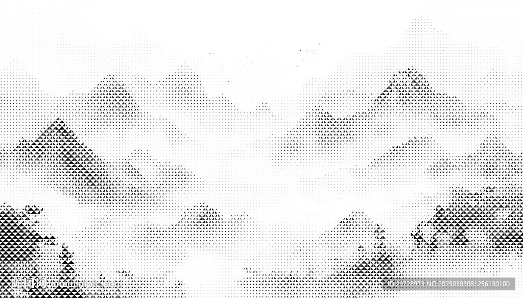 三角形激光鏤空山水
