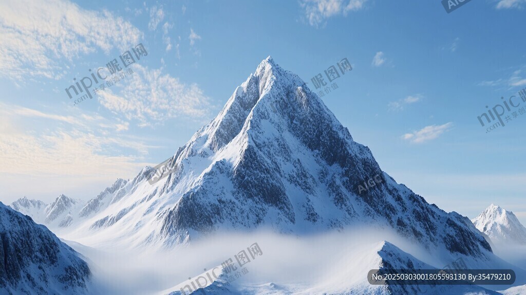 孤獨的雪山之巔