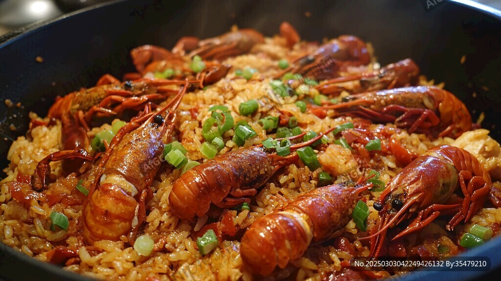 美味小龍蝦炒飯
