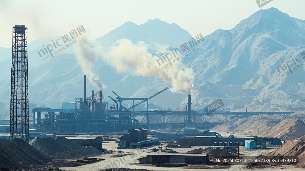 工業(yè)與自然的對比