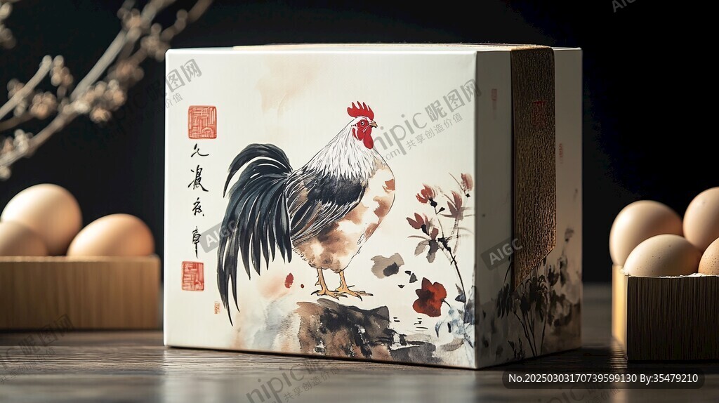 藝術(shù)雞蛋包裝設(shè)計