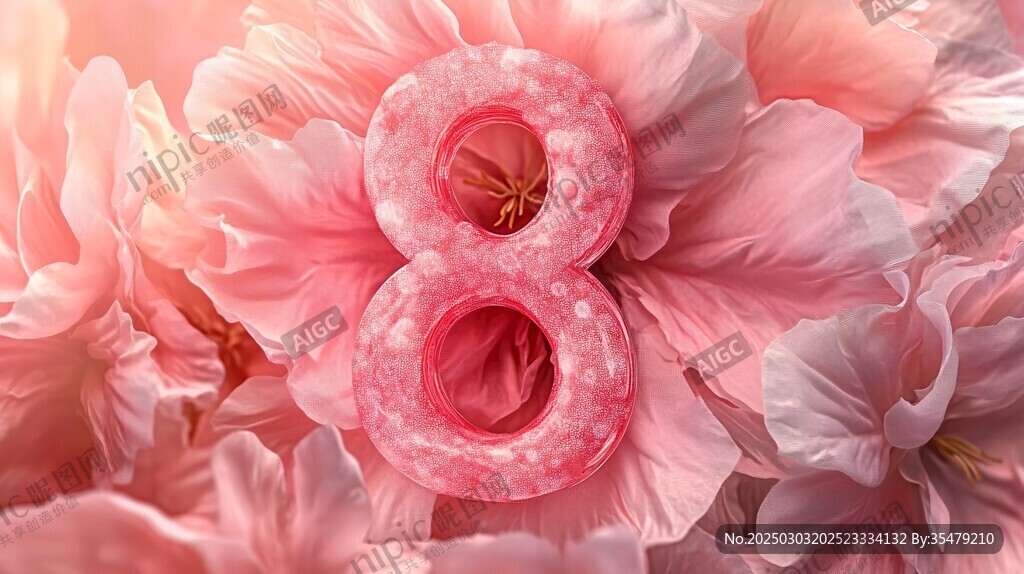 粉色花卉數(shù)字8 自然之美 數(shù)字藝術(shù) 花卉背景 數(shù)字8圖片 粉色花卉 花卉數(shù)字 自然圖案 數(shù)字8海報(bào)