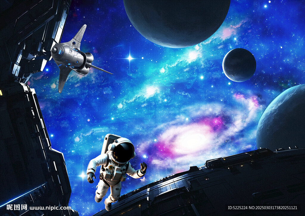 太空科幻場景