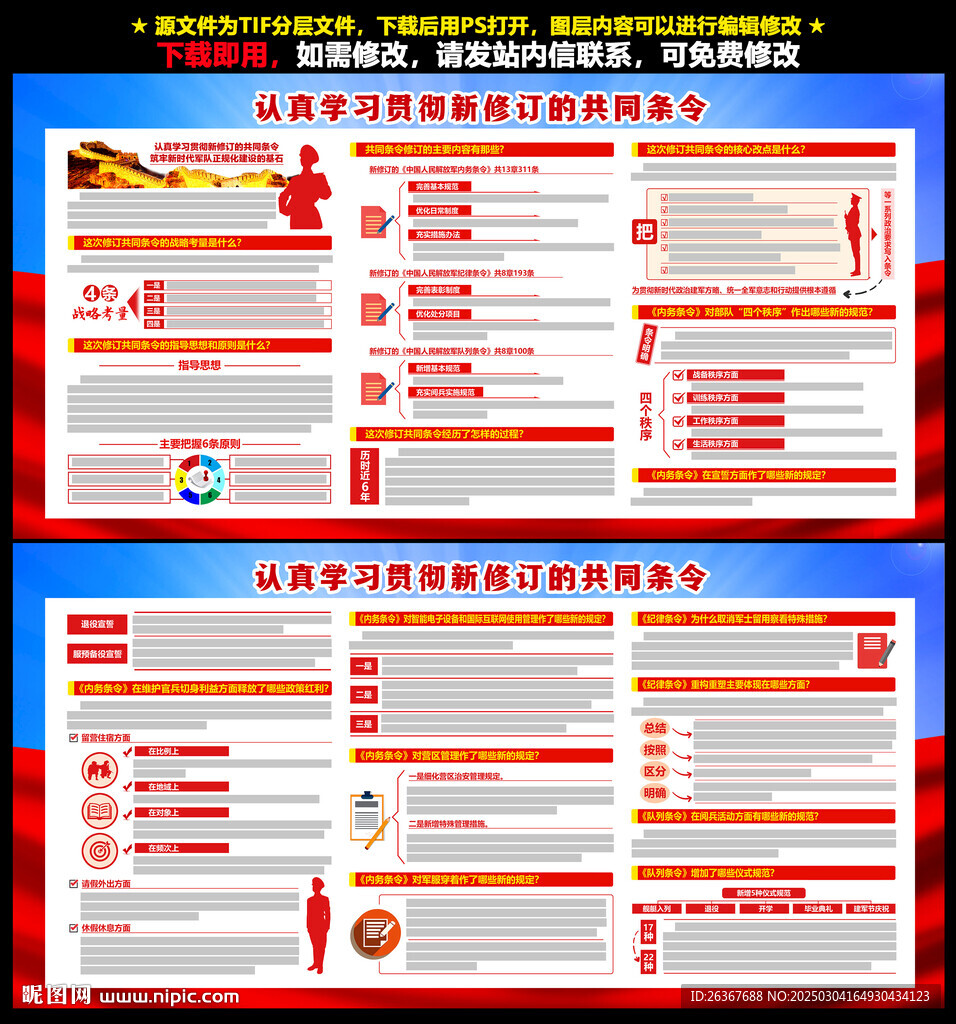 新修訂的共同條令
