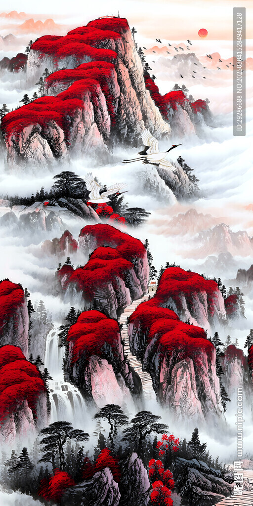 玄關(guān)畫國(guó)畫