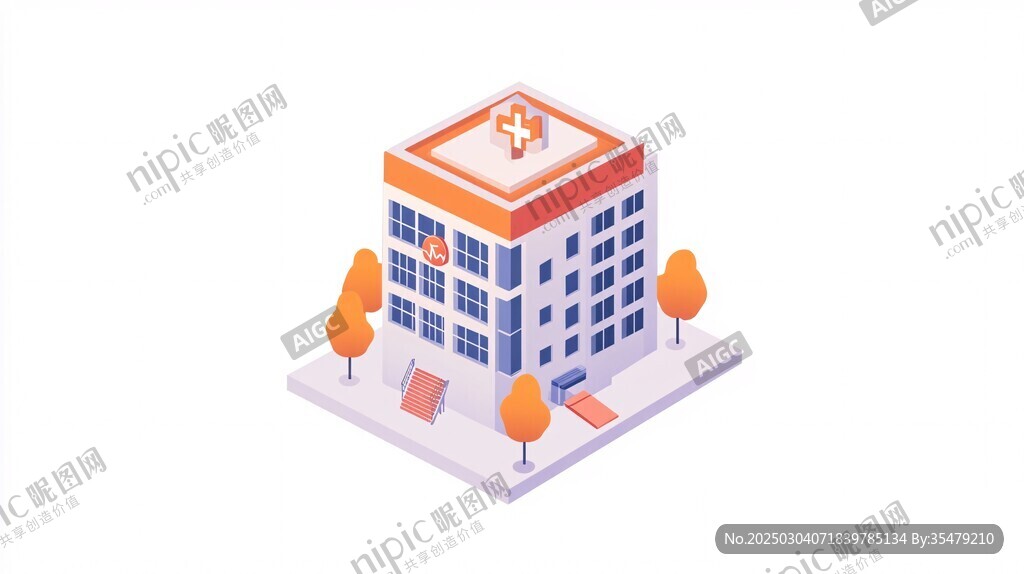 城市等距建筑插圖