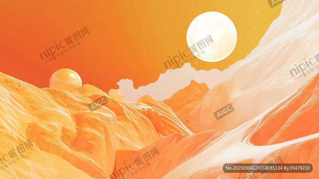 超現(xiàn)實星球風(fēng)景