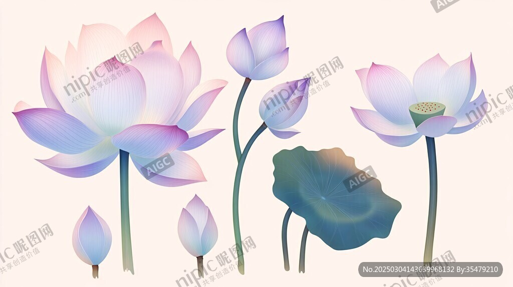 荷花盛開(kāi)