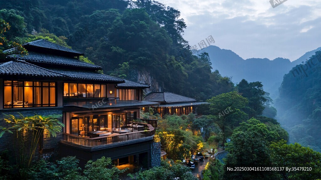 山間隱居之所