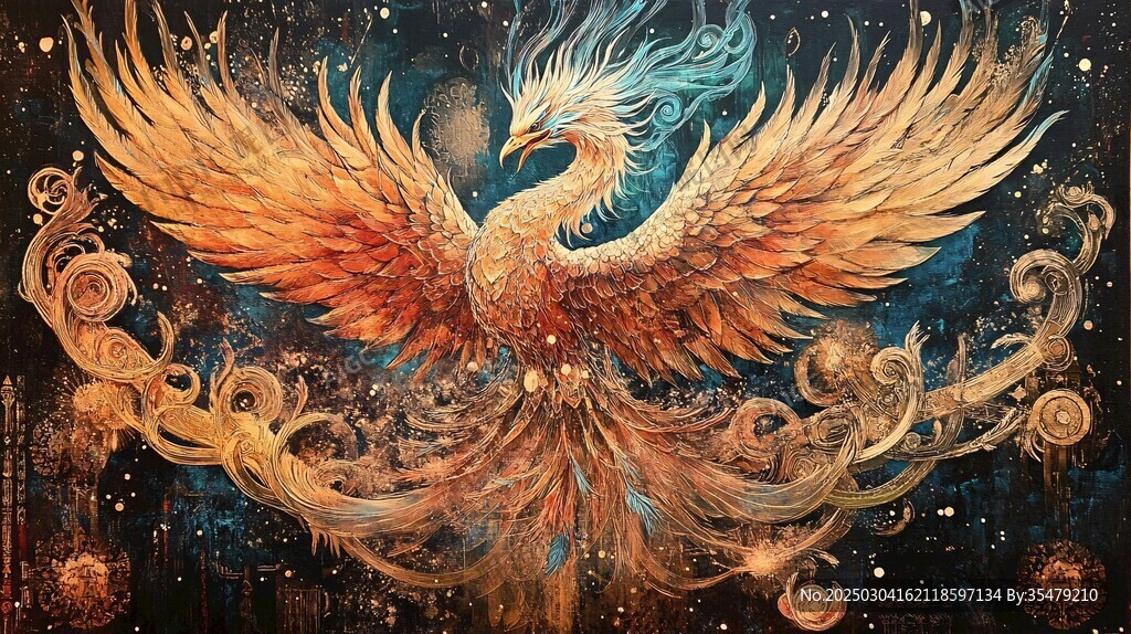 神話中的鳳凰重生