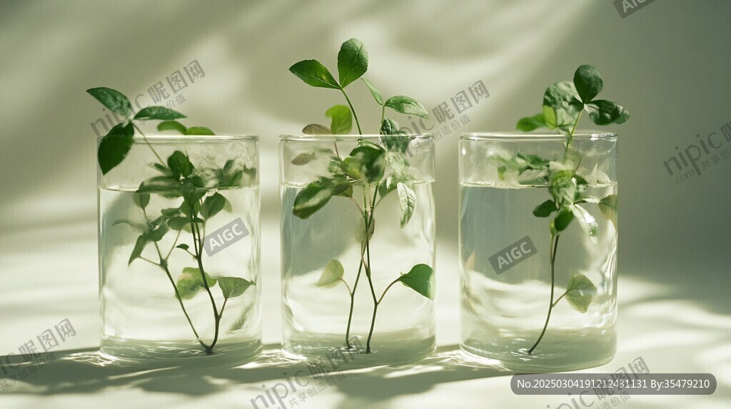 水中植物的微觀世界