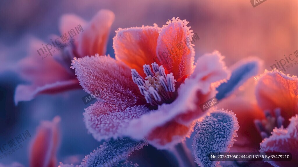 冰晶花卉