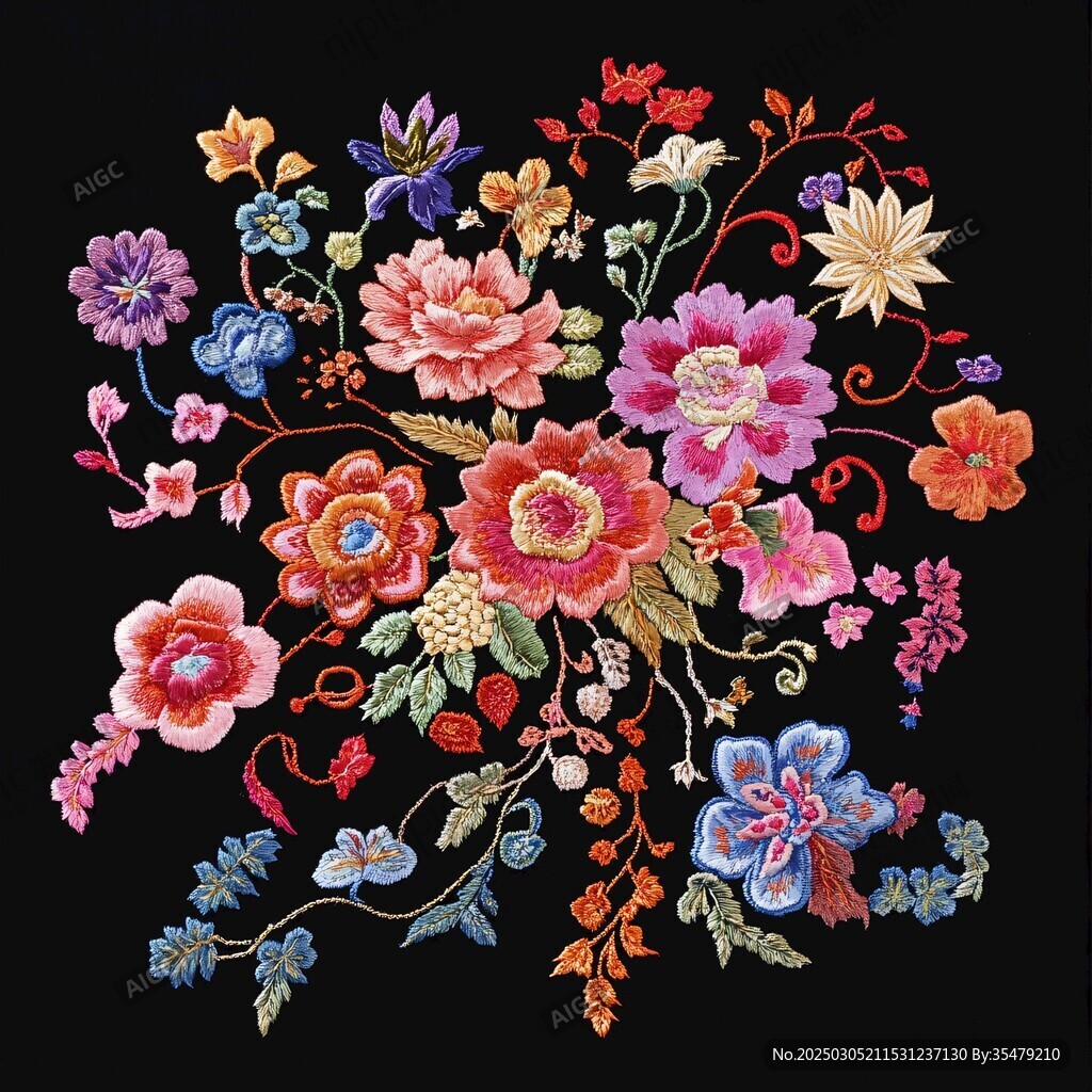 絢爛多彩的刺繡藝術