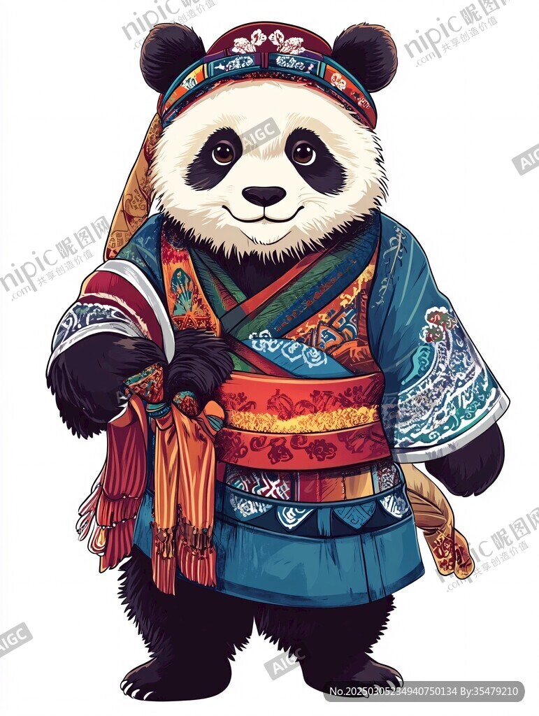 穿越時空的熊貓使者