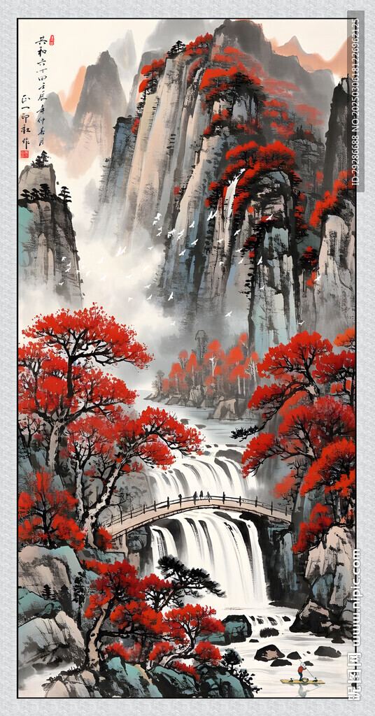 玄關(guān)畫國畫