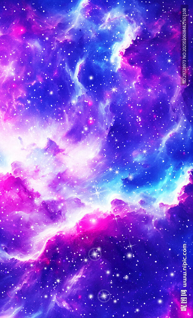唯美星空裝飾畫