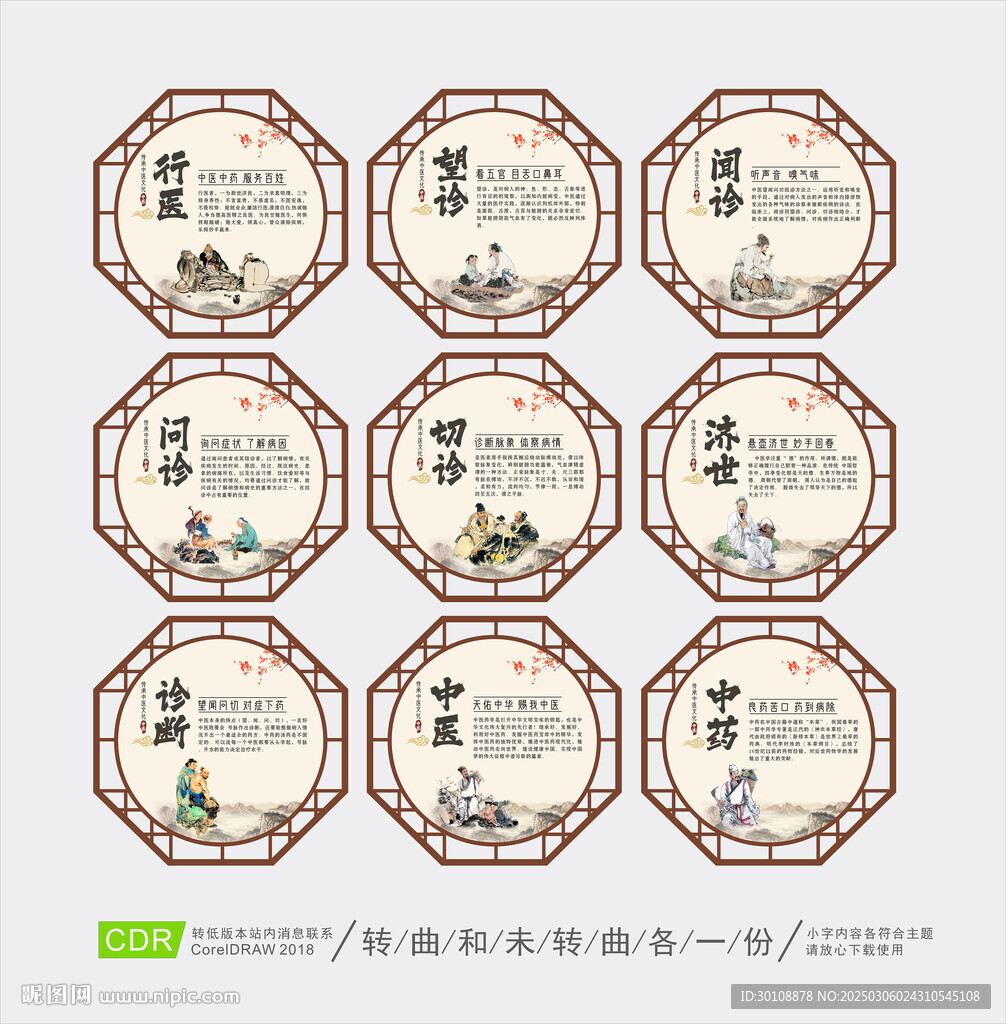 中醫(yī)院文化展板