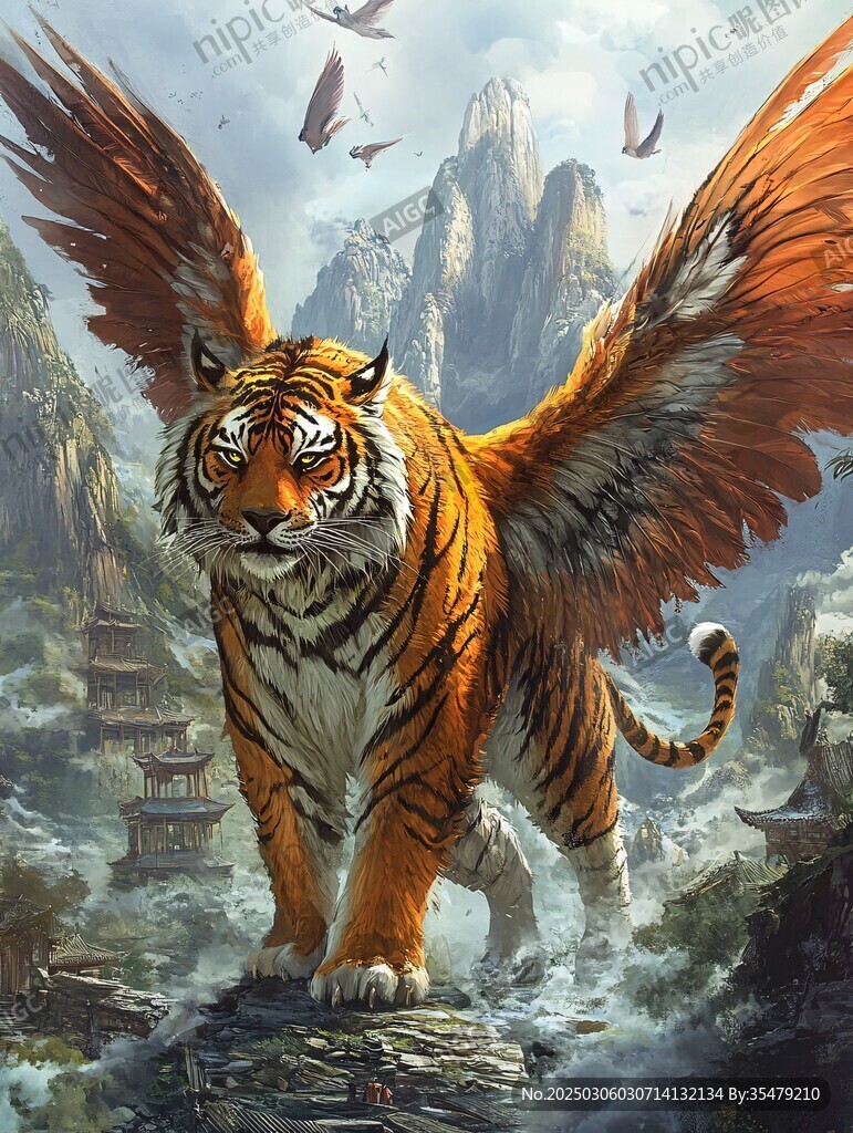 神話中的老虎之翼