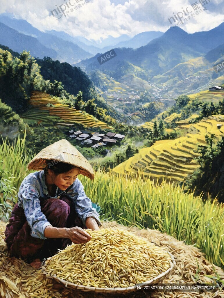 豐收的喜悅