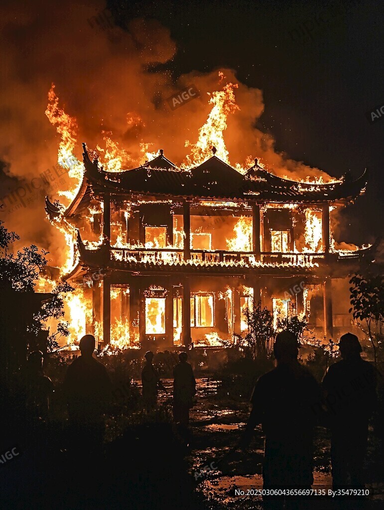 夜幕下的悲劇