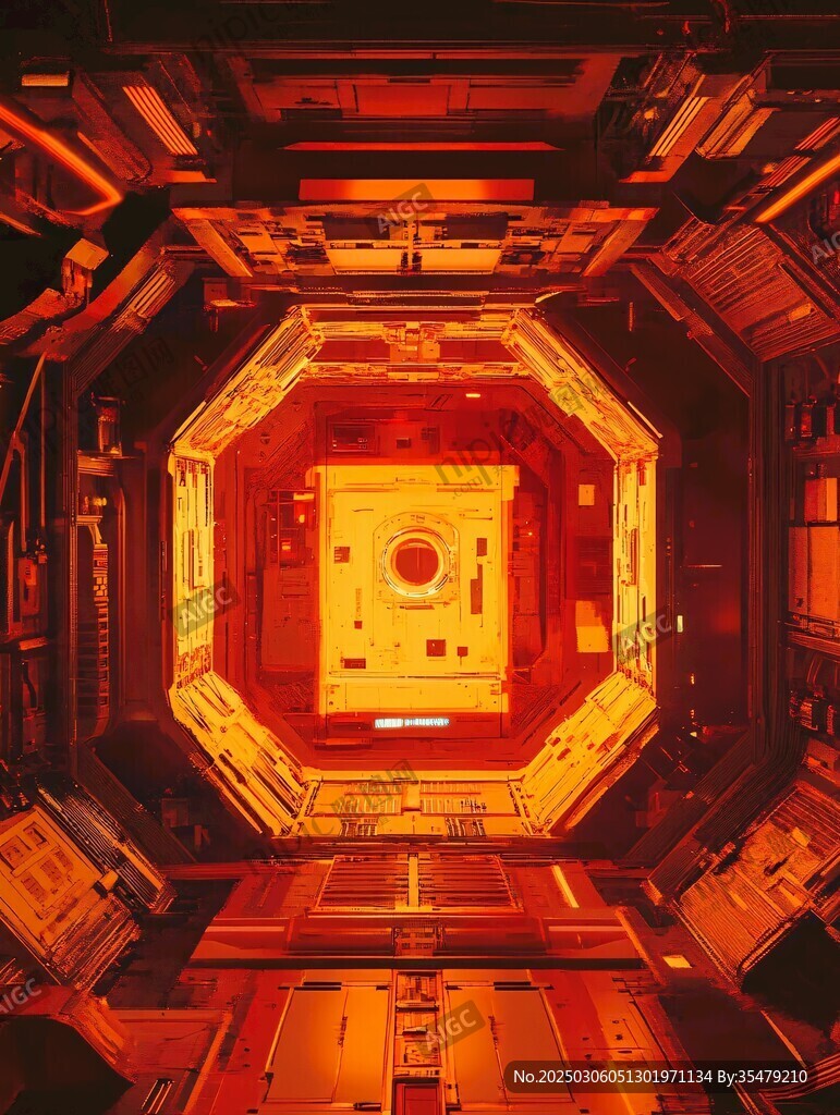 宇宙飛船內(nèi)部