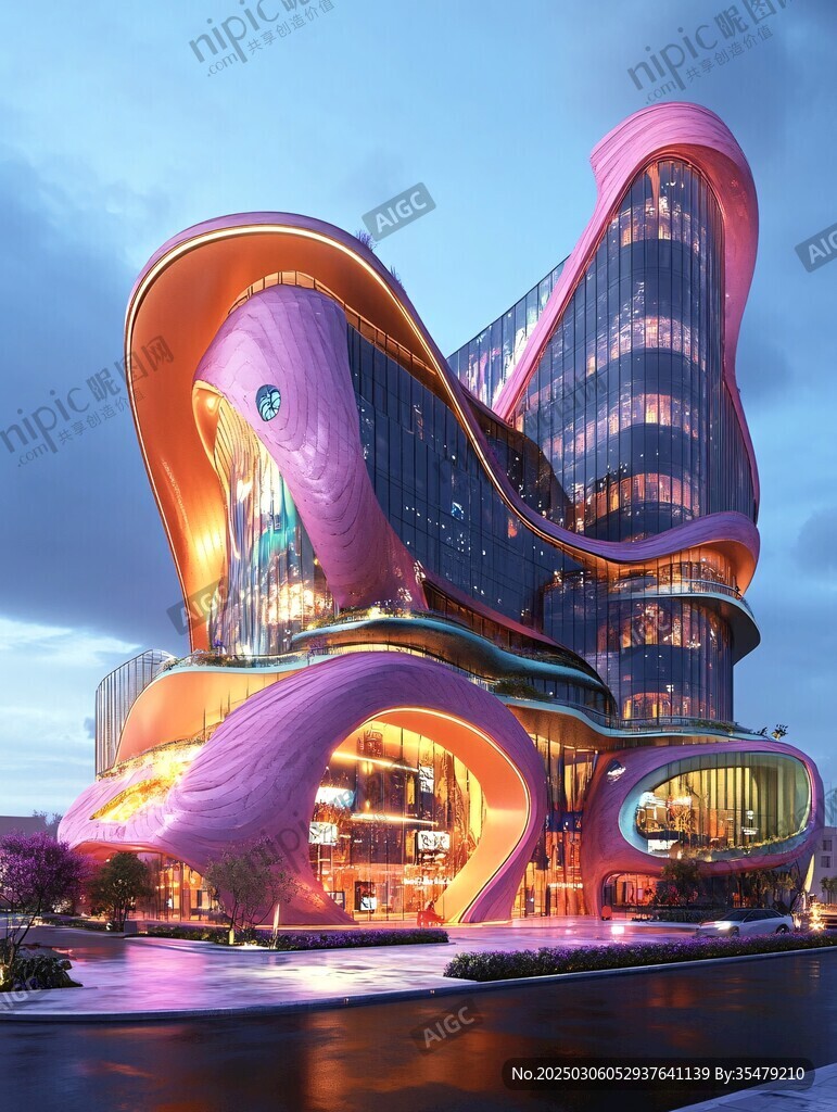 未來建筑的奇跡