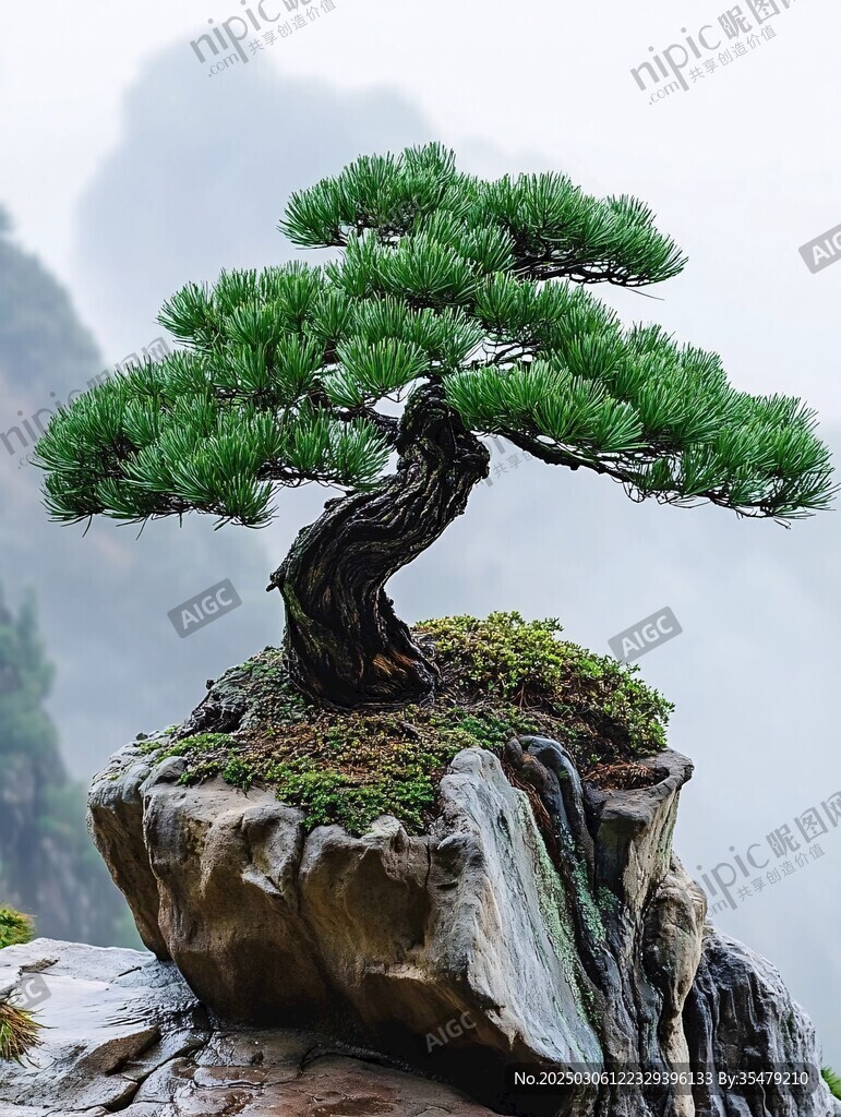 山巔之上的盆景藝術(shù)