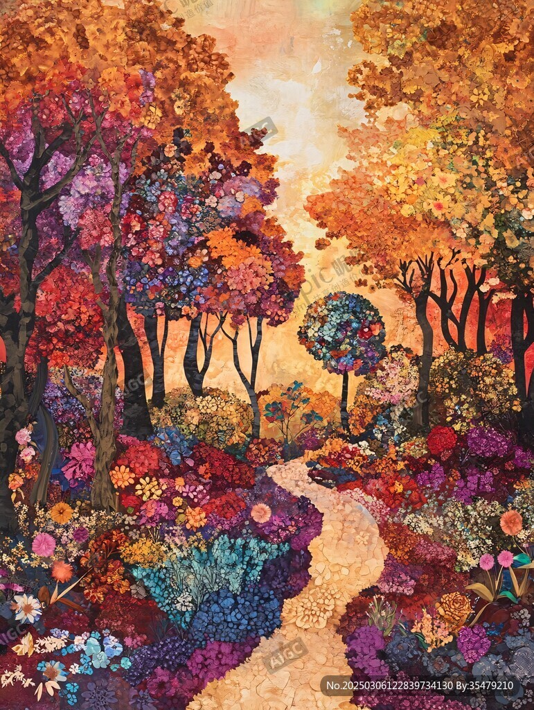 秋日盛景
