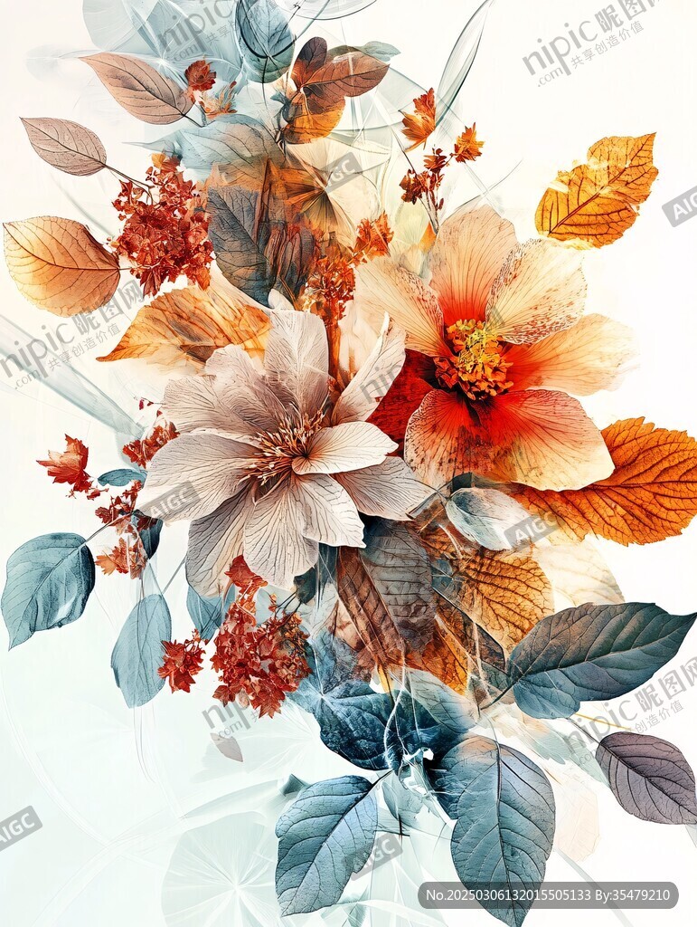 花卉藝術作品