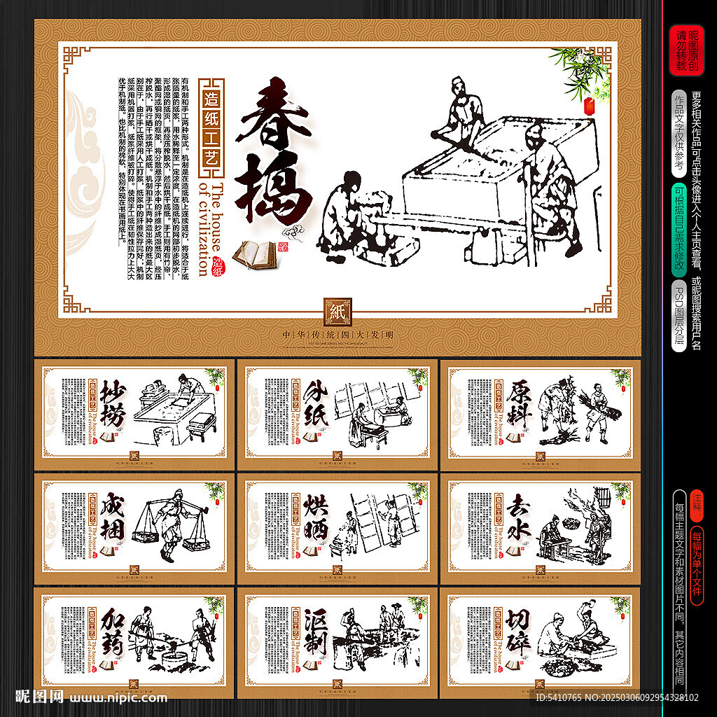 造紙工藝