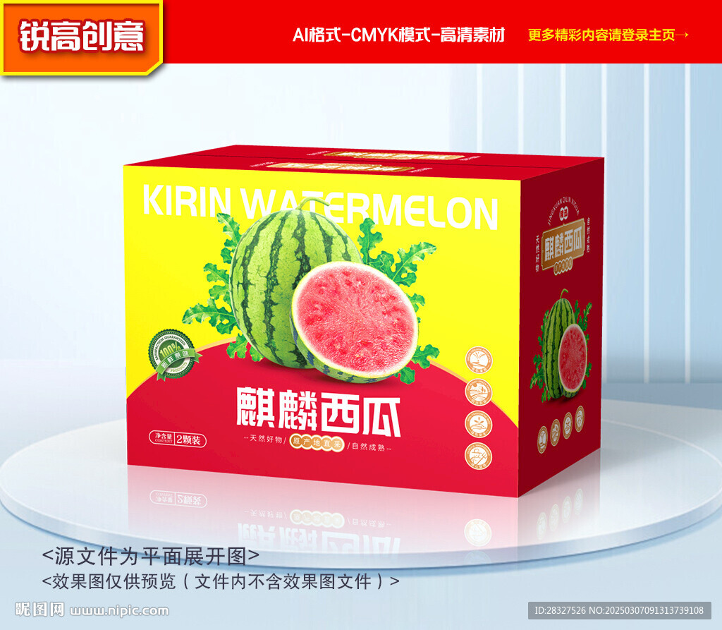 西瓜包裝