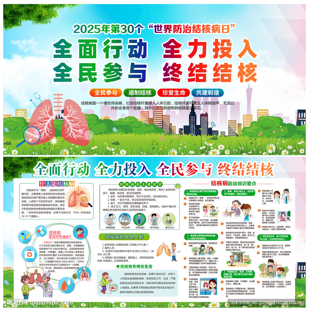 2025年防治結(jié)核病日宣傳欄