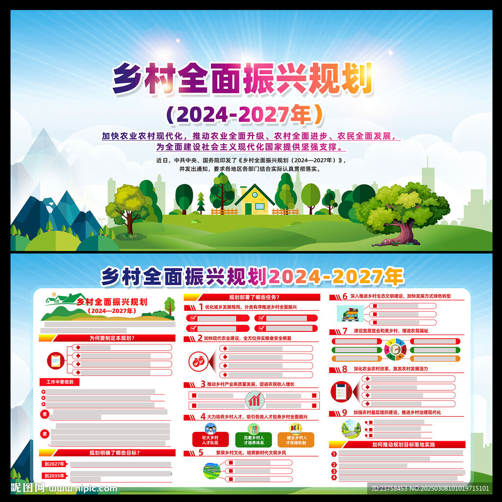 鄉(xiāng)村全面振興規(guī)劃圖片