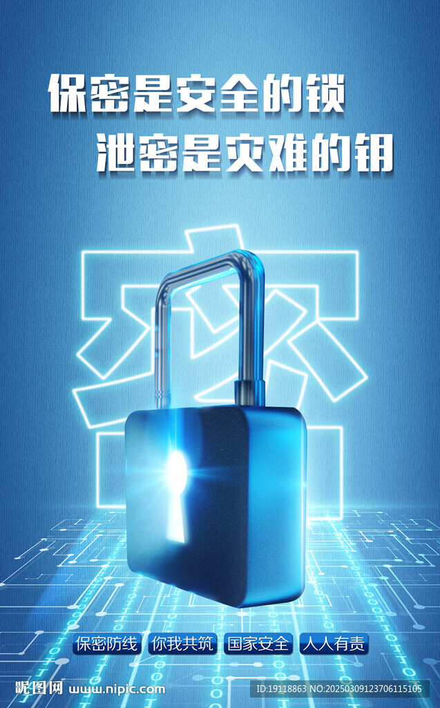 保密海報(bào)