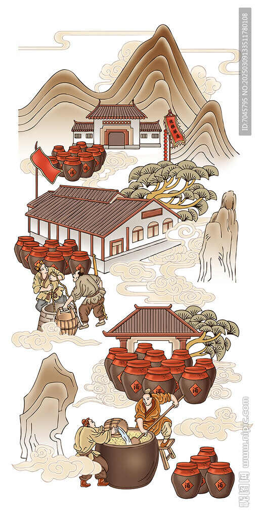 釀酒圖