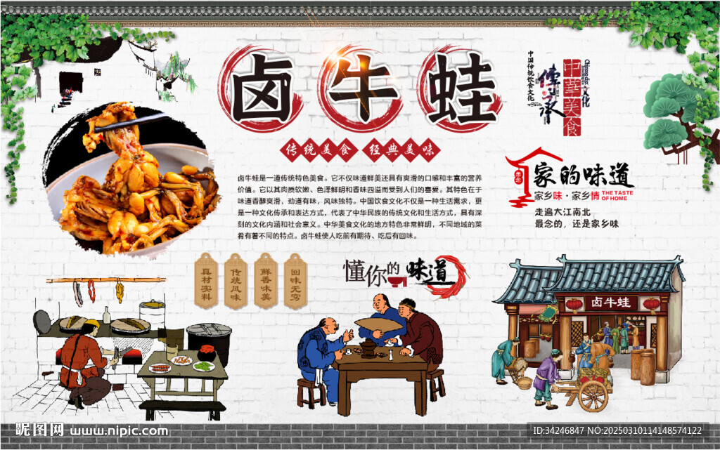 鹵牛蛙