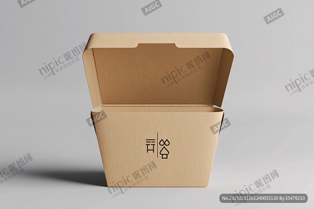 開封紙質食品包裝設計