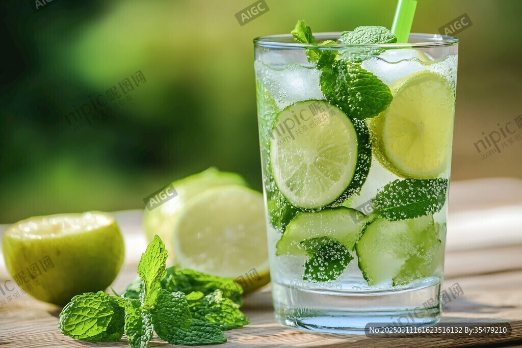 清爽莫吉托 夏日必備飲品