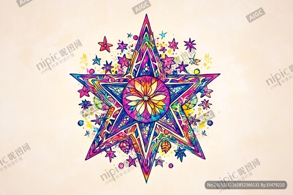 神秘曼陀羅之星