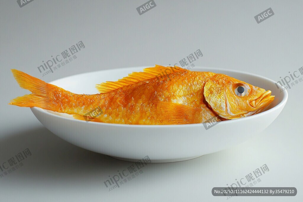 碗中的金魚