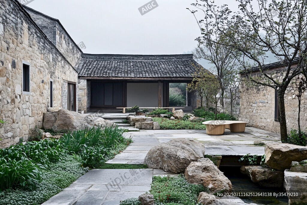 石墻古韻 庭院雅致