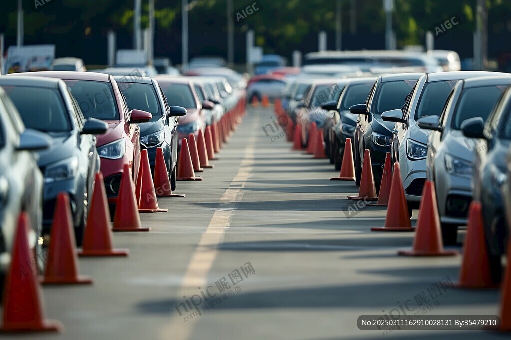停車場(chǎng)社交距離措施