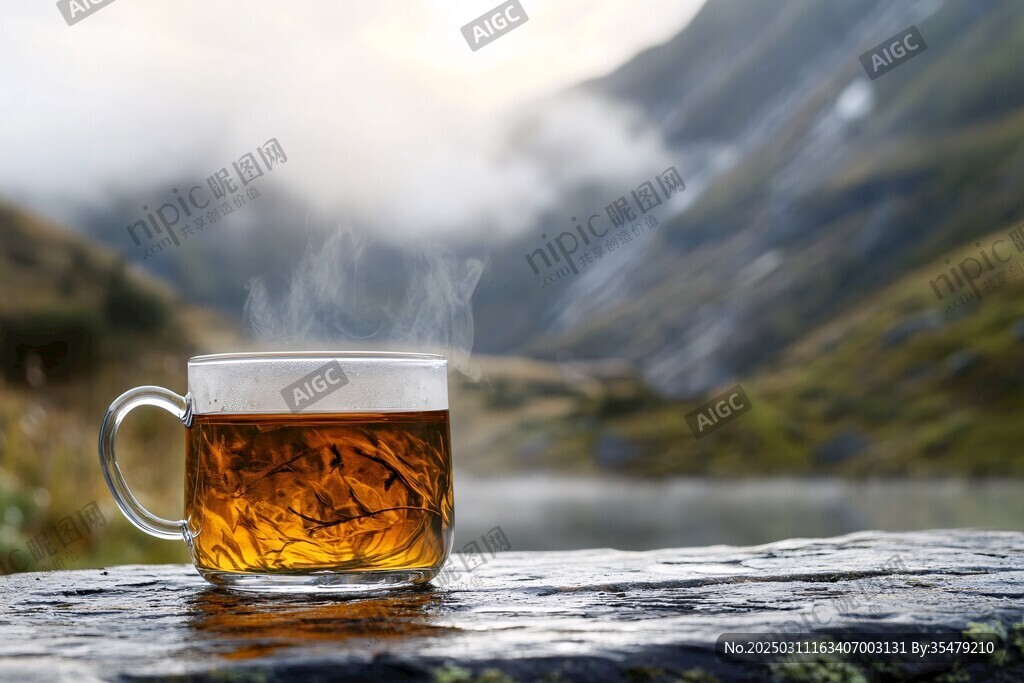 山間茶香 霧里看山水