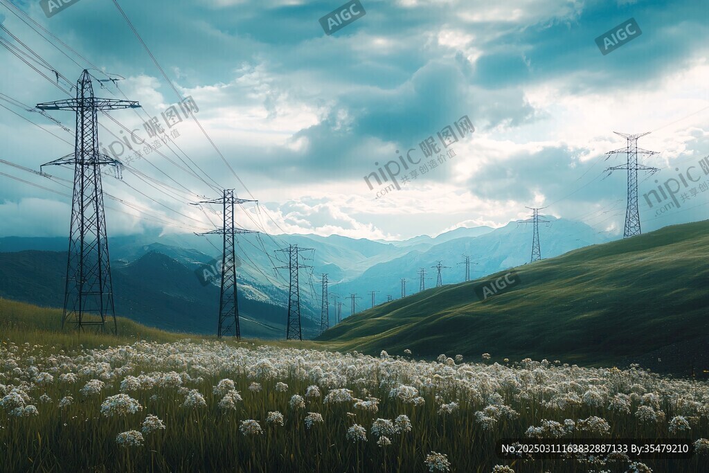 山區電力傳輸線路