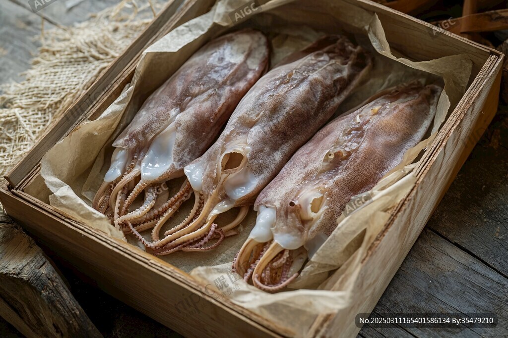 魅力墨魚 新鮮上市